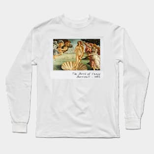 botticelli - the birth of venus Long Sleeve T-Shirt